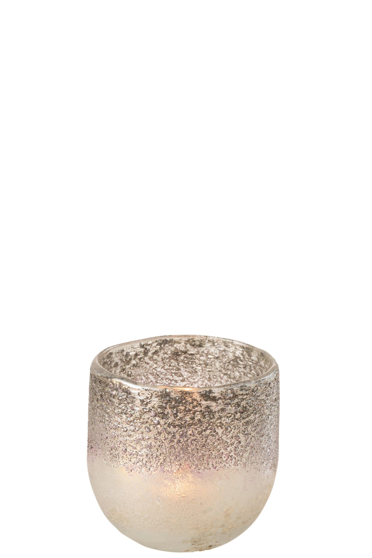 Orkaan Milano Glas Grijs/Roze Klein