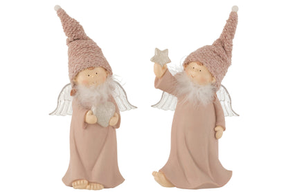 Engel Porz Roze Groot Assortiment Van 2