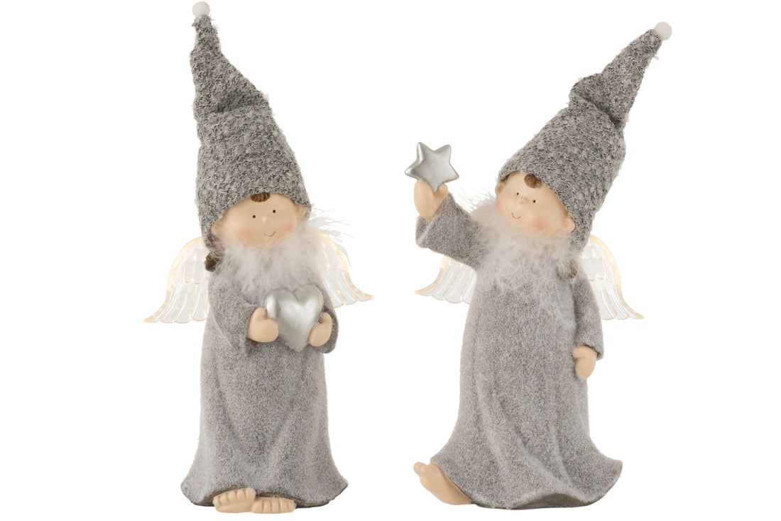 Engel Porz Grijs Groot Assortiment Van 2