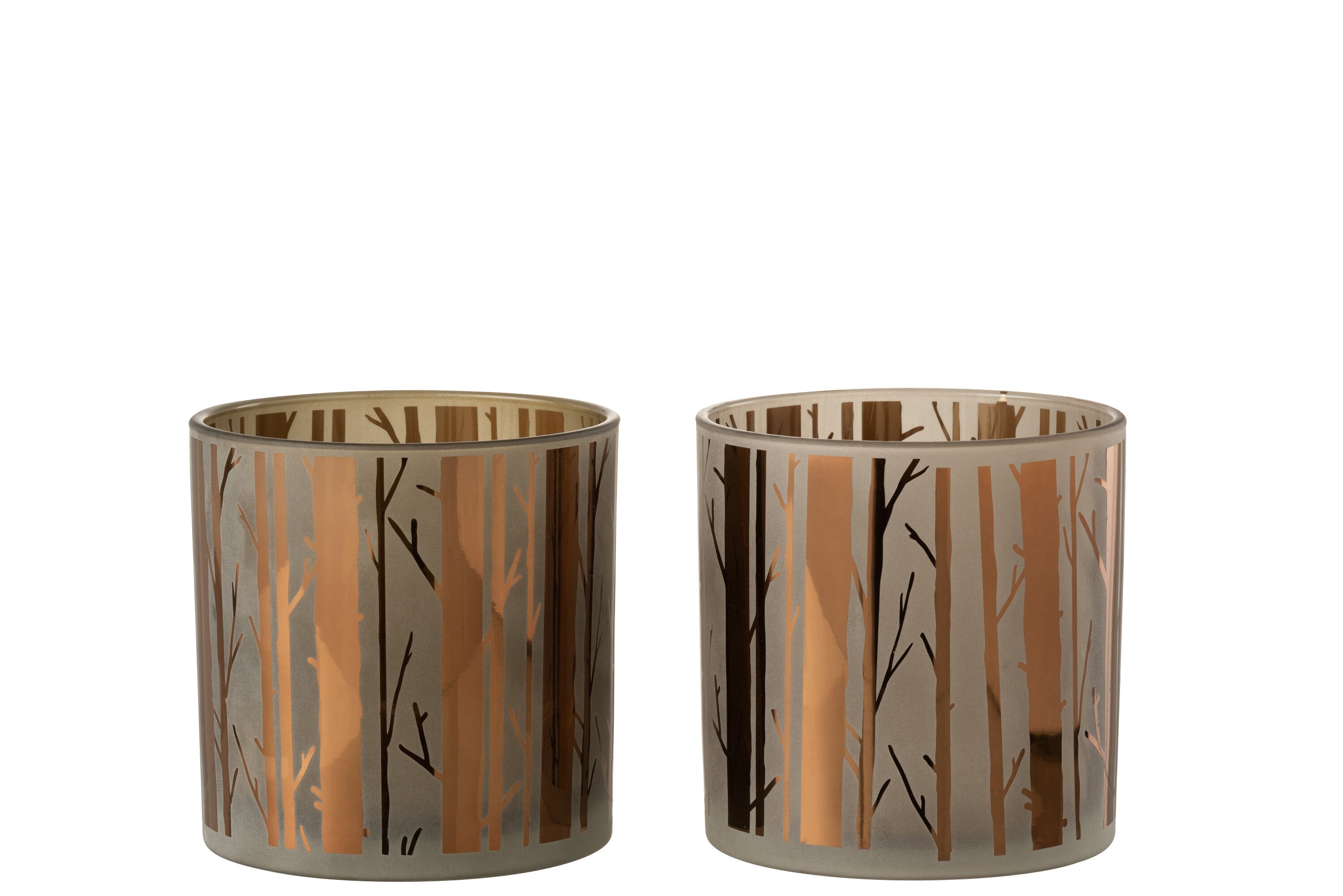 Orkaanboomglas Bruin Groot Assortiment Van 2