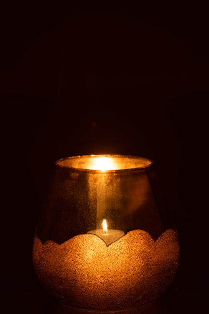 Orkaan Nevada Glas Goud Groot