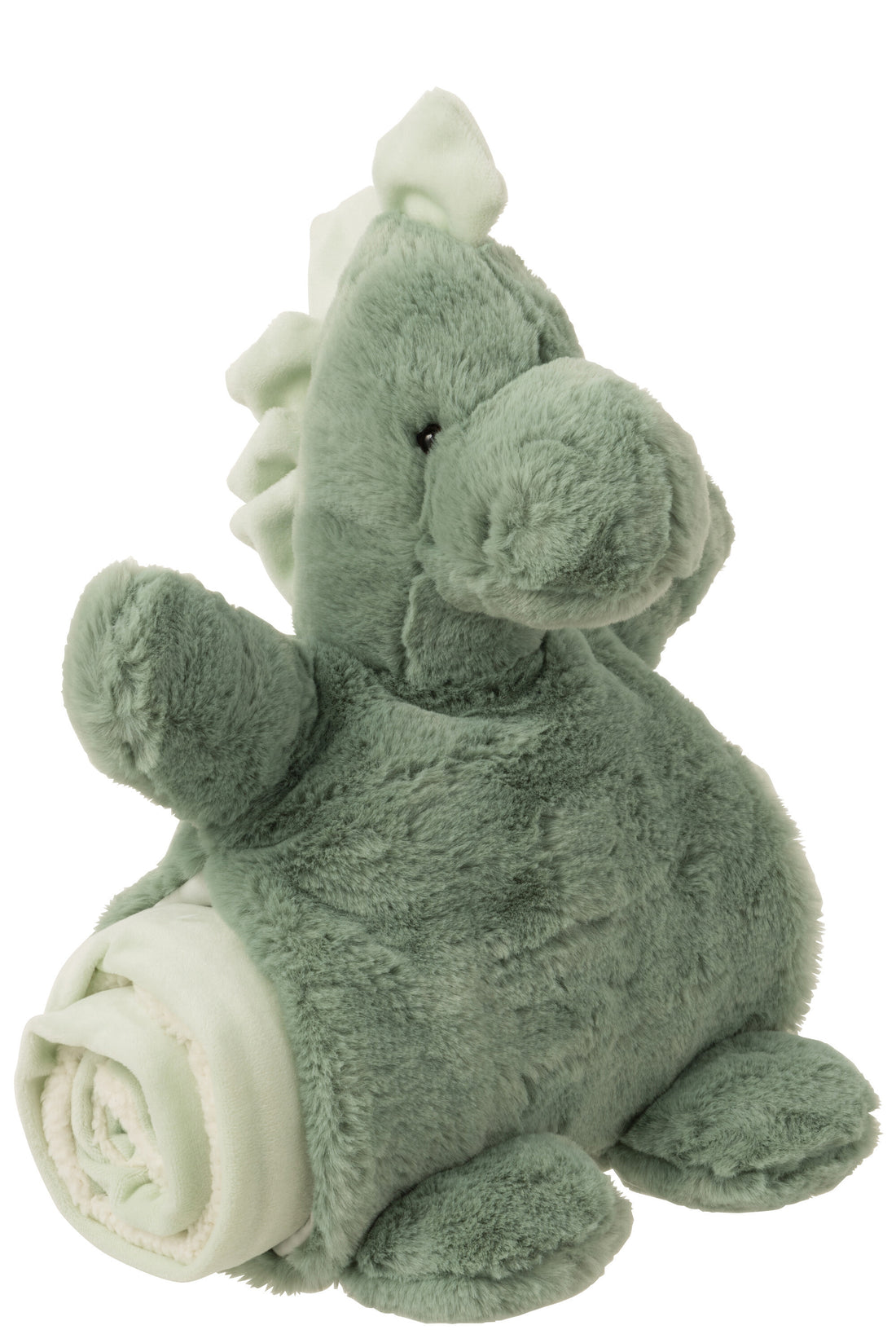 Dinosaurus Deken Pluche Groen