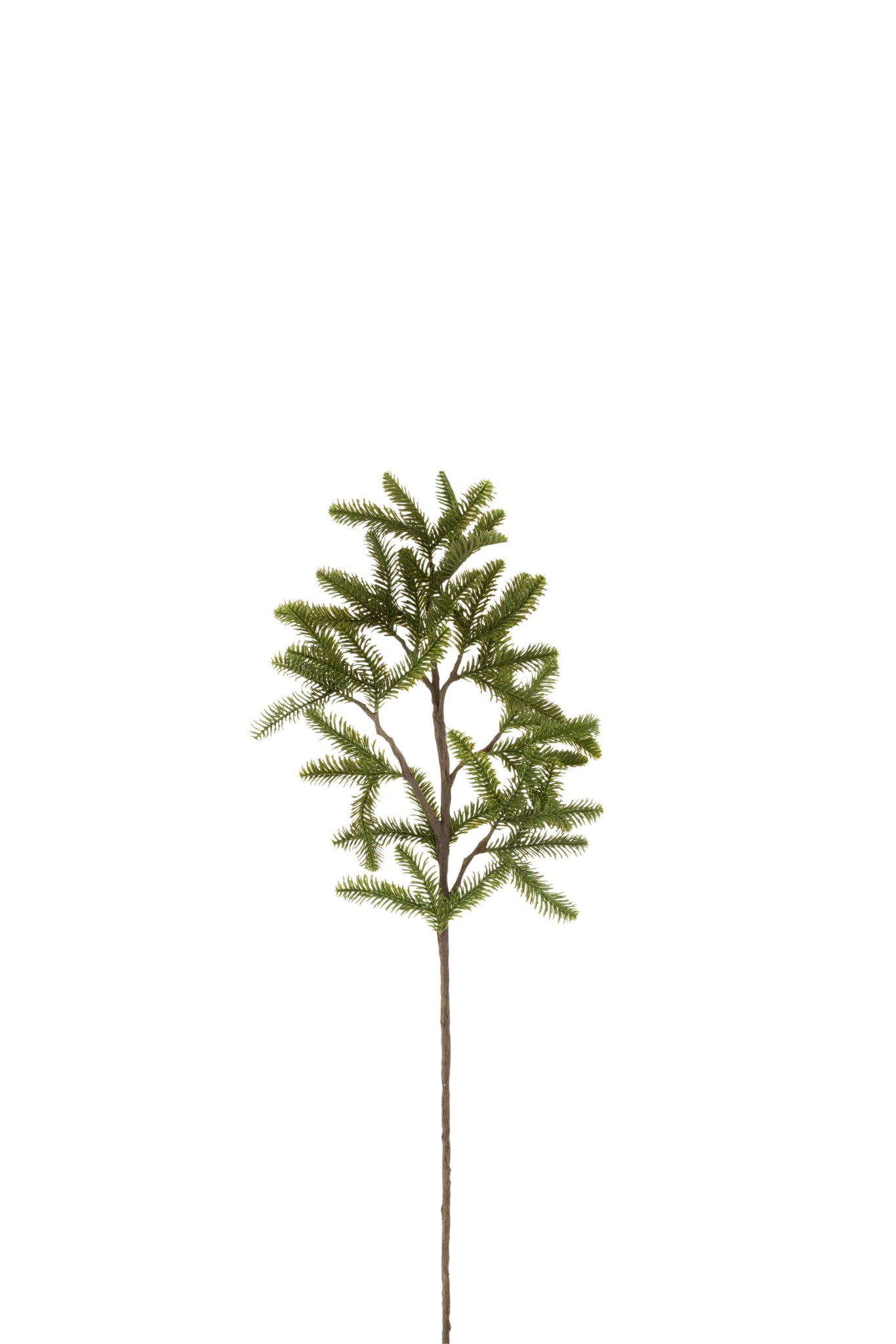 J-Line Tak Dennenboom+Denappels Plastiek Groen/Bruin Small