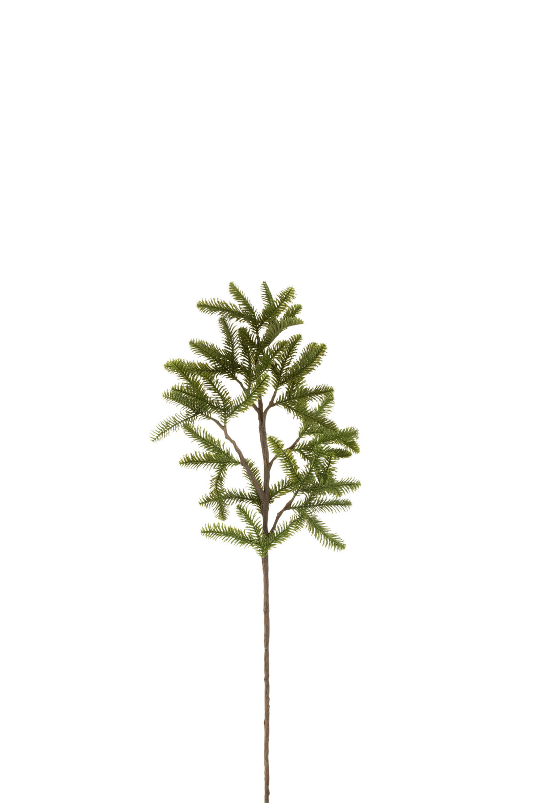 J-Line Tak Dennenboom+Denappels Plastiek Groen/Bruin Small
