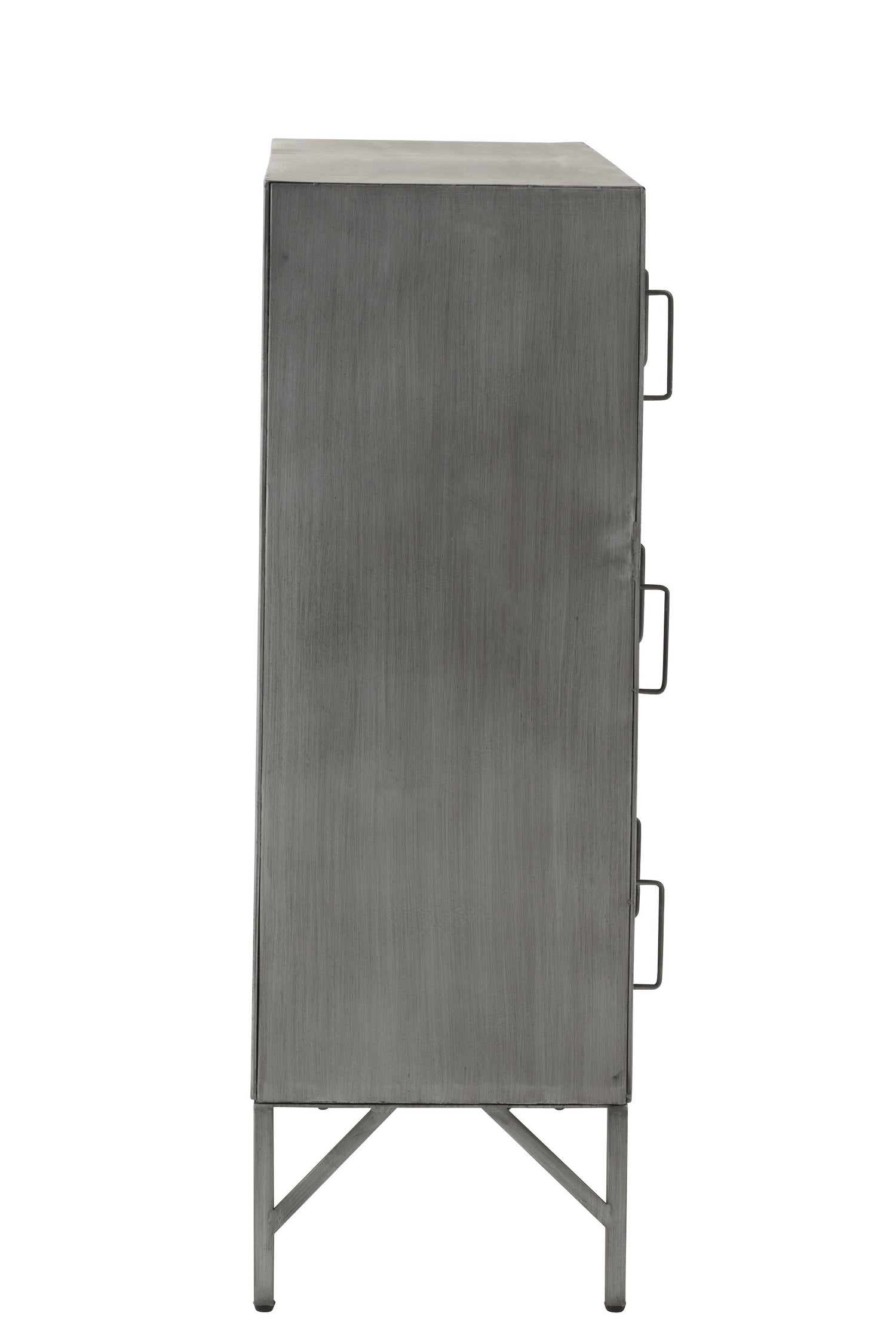 Kast 9 deuren Metaal Zilver