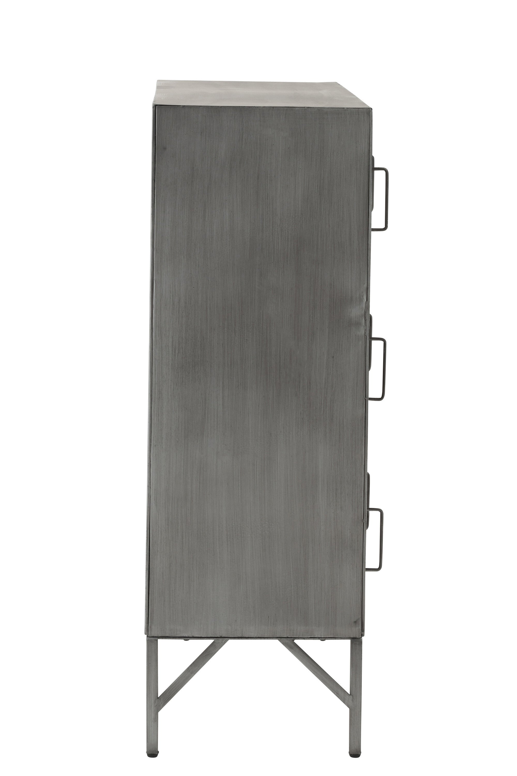 Kast 9 deuren Metaal Zilver