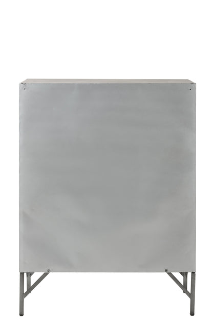 Kast 9 deuren Metaal Zilver