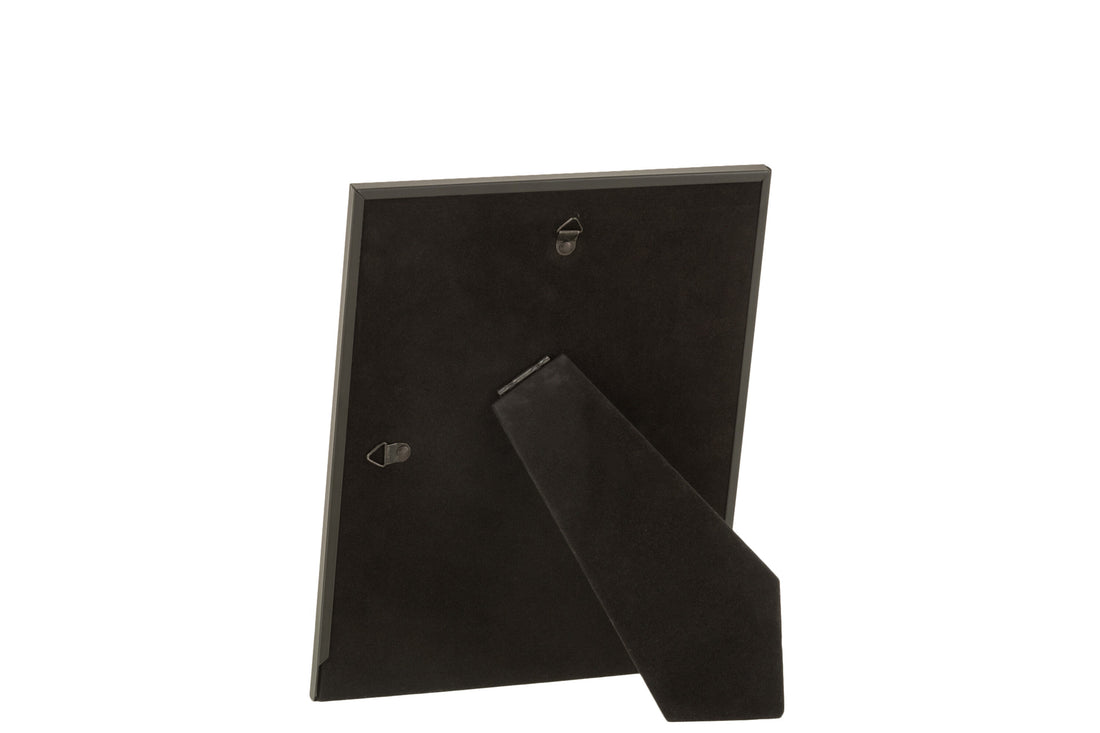 J-Line Fotokader Fijne Boord 20X25 Metaal Zwart Large