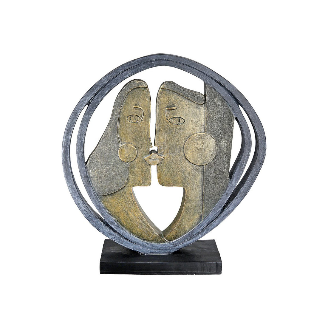 Sculptuur rond Abstract H.31 cm