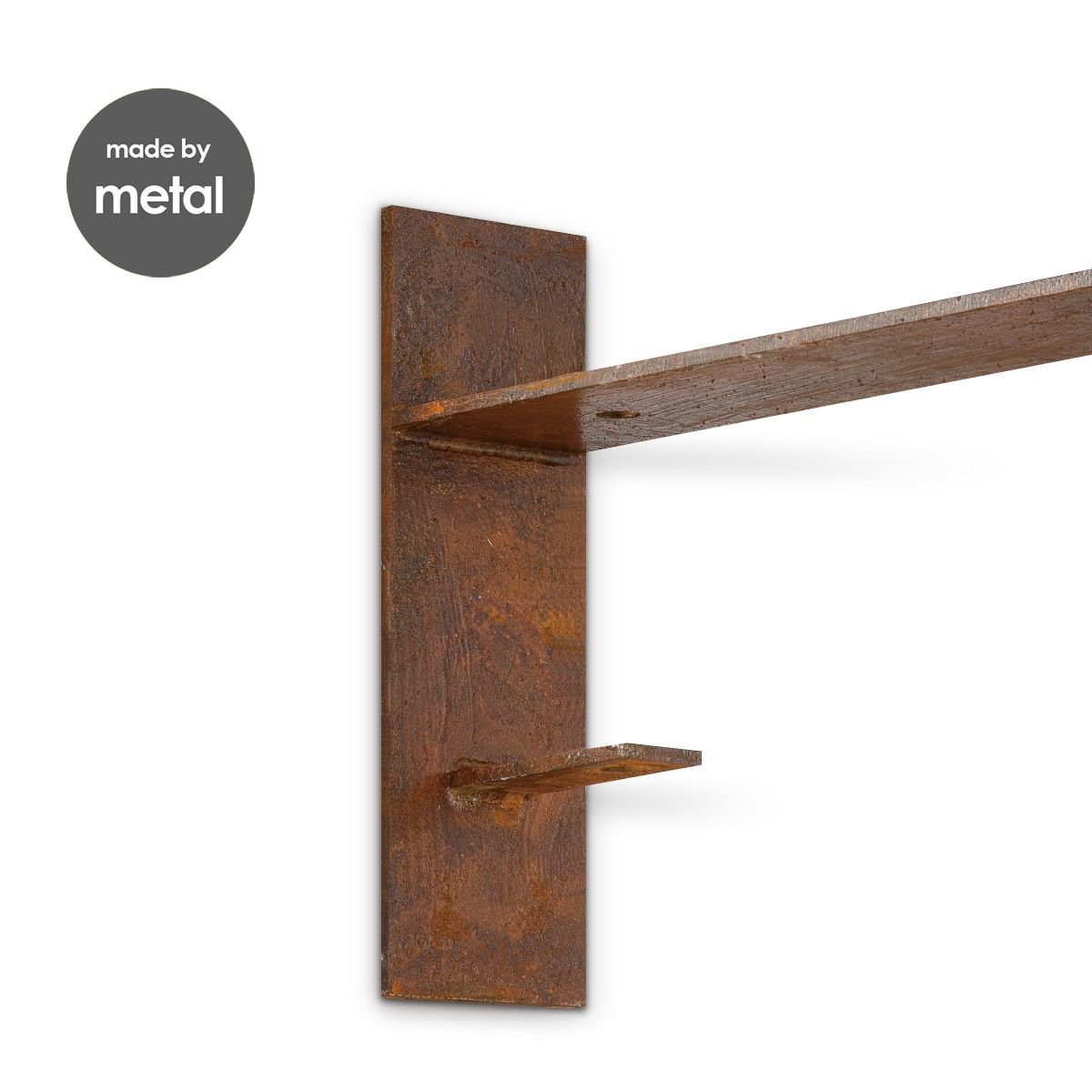 Wandhaak Angle Rusty | 31/5/15cm | Roest | Metaal