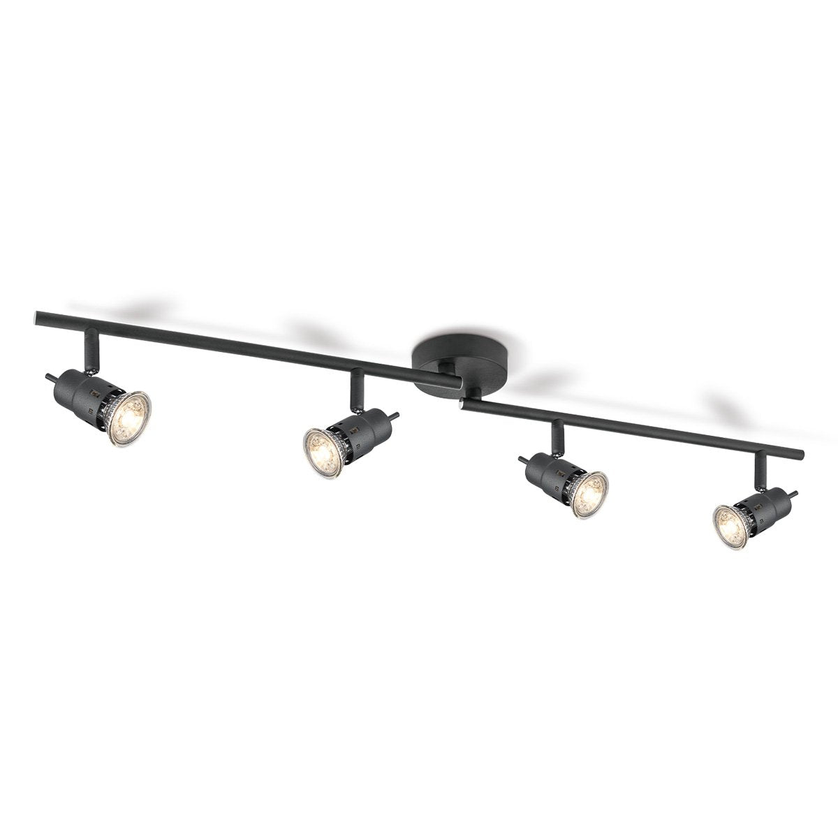 LED Opbouwspot Cilindro 4 - dimbaar - Zwart