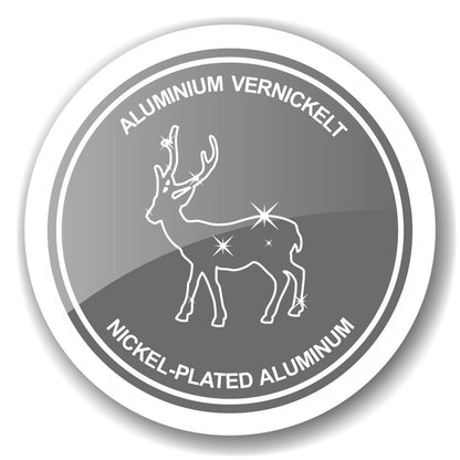 EDZARD set van 4 kandelaars Advent kandelaars, nummers 1 t / m 4, goudkleurig vernikkeld aluminium, hoogte 4 cm