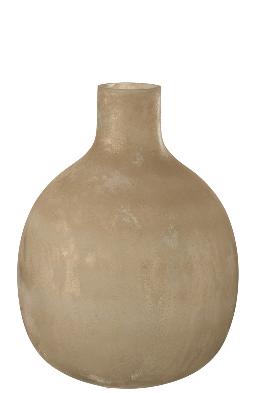 Vaas Frisdrankfles Laag Rond Glas Goud