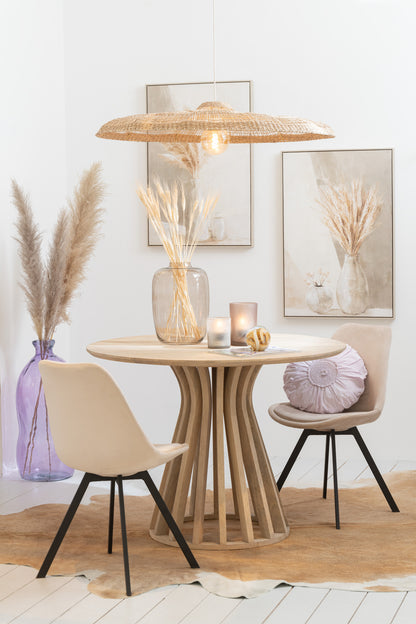 Runderleer Beige 3-4M²