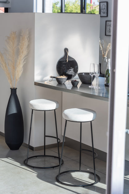 Kussen voor frame textiel wit