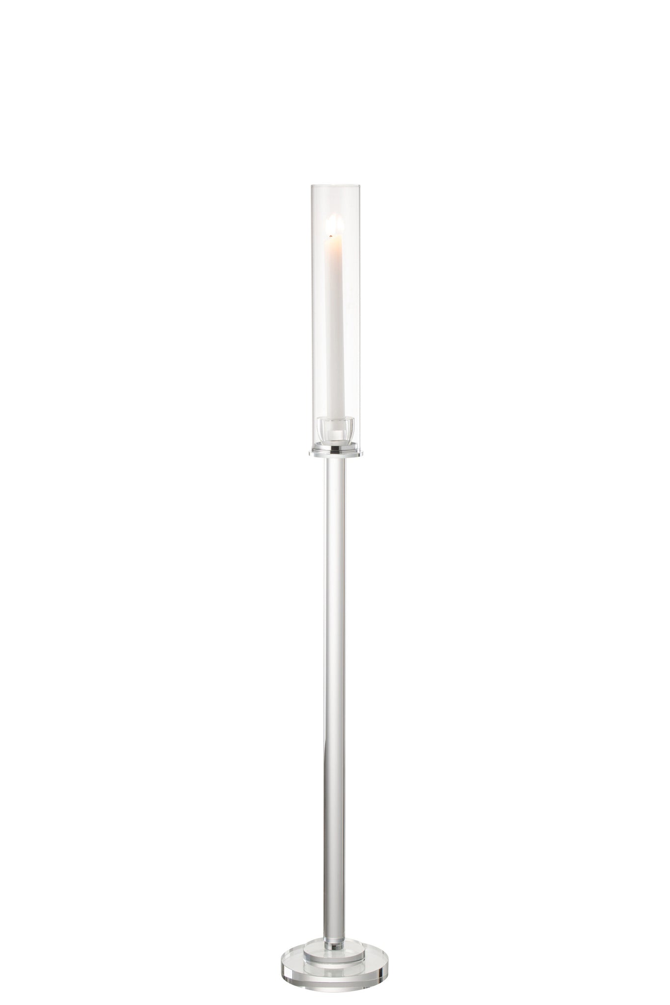 Kaarsenhouder Moira Glas Transparant Medium