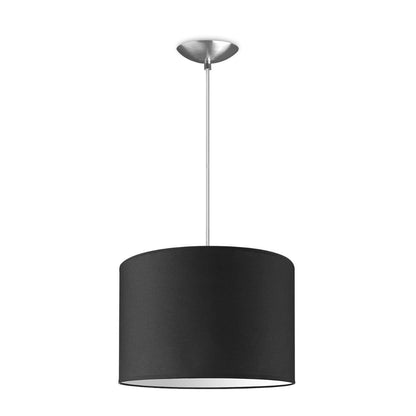 hanglamp Bling met lampenkap, E27, zwart, 30cm