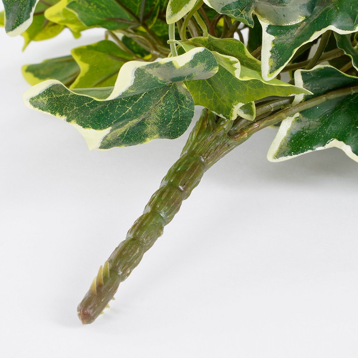 Hedera Kunst Hangplant - H86 cm - Groen Bont