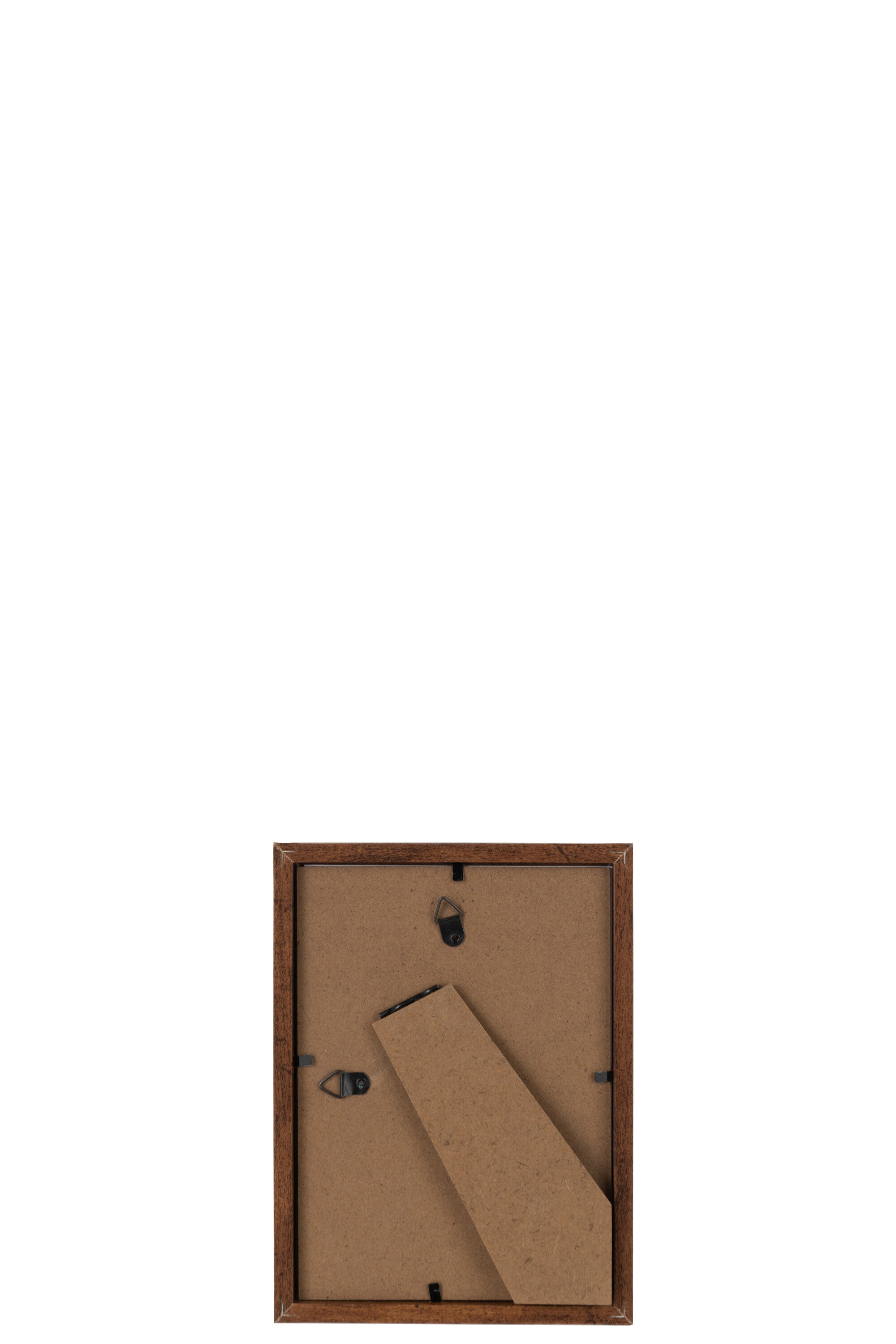 J-Line Fotokader Basic Hout Donker Bruin Small