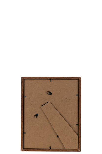 J-Line Fotokader Basic Hout Donker Bruin Medium