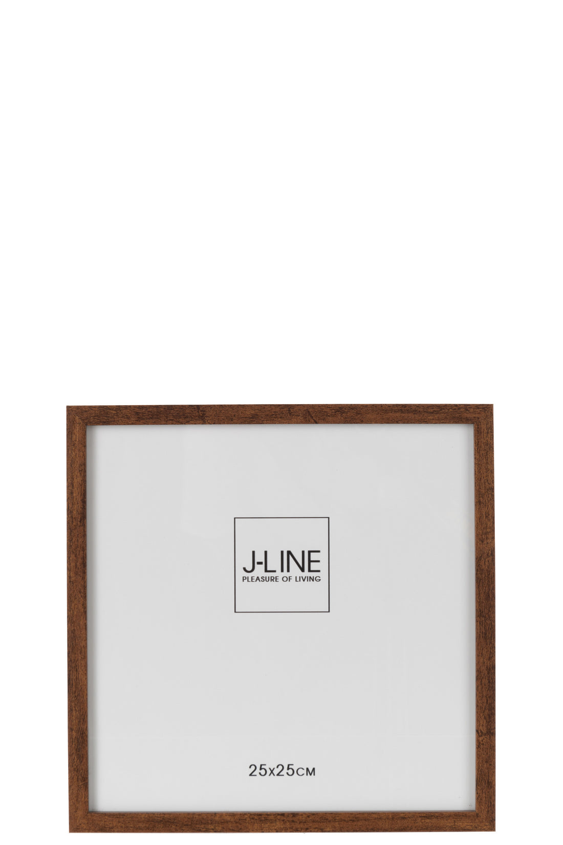 J-Line Fotokader Basic Hout Donker Bruin Large