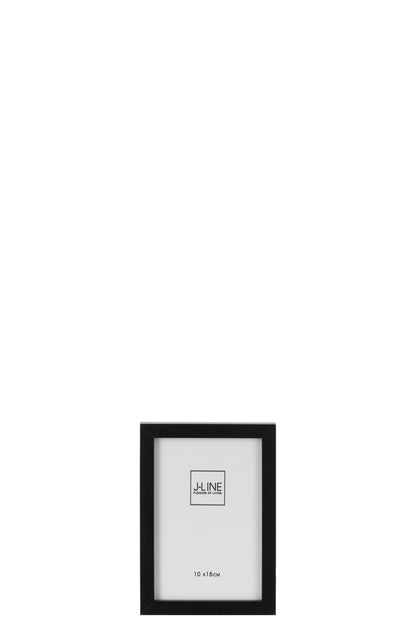 J-Line Fotokader Basic Hout Zwart Extra Small