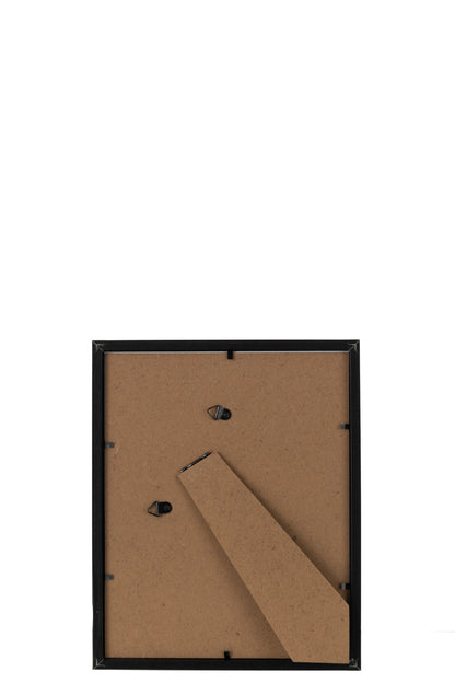 J-Line Fotokader Basic Hout Zwart Medium
