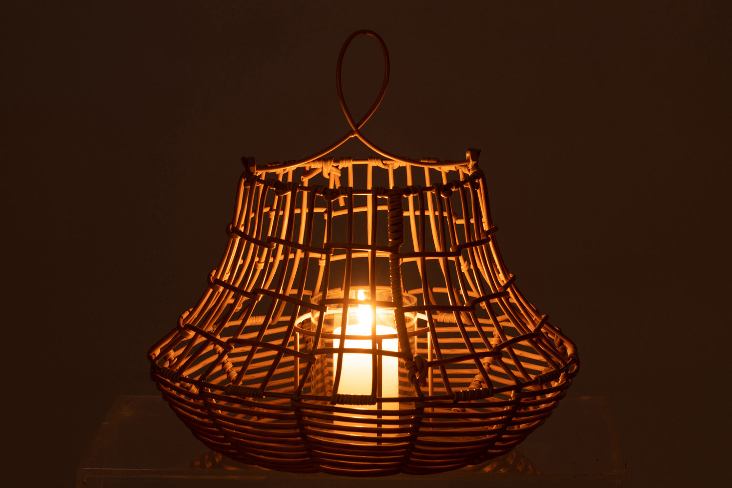 Orkaan Hangende Hoge Rotan Natuurlijk