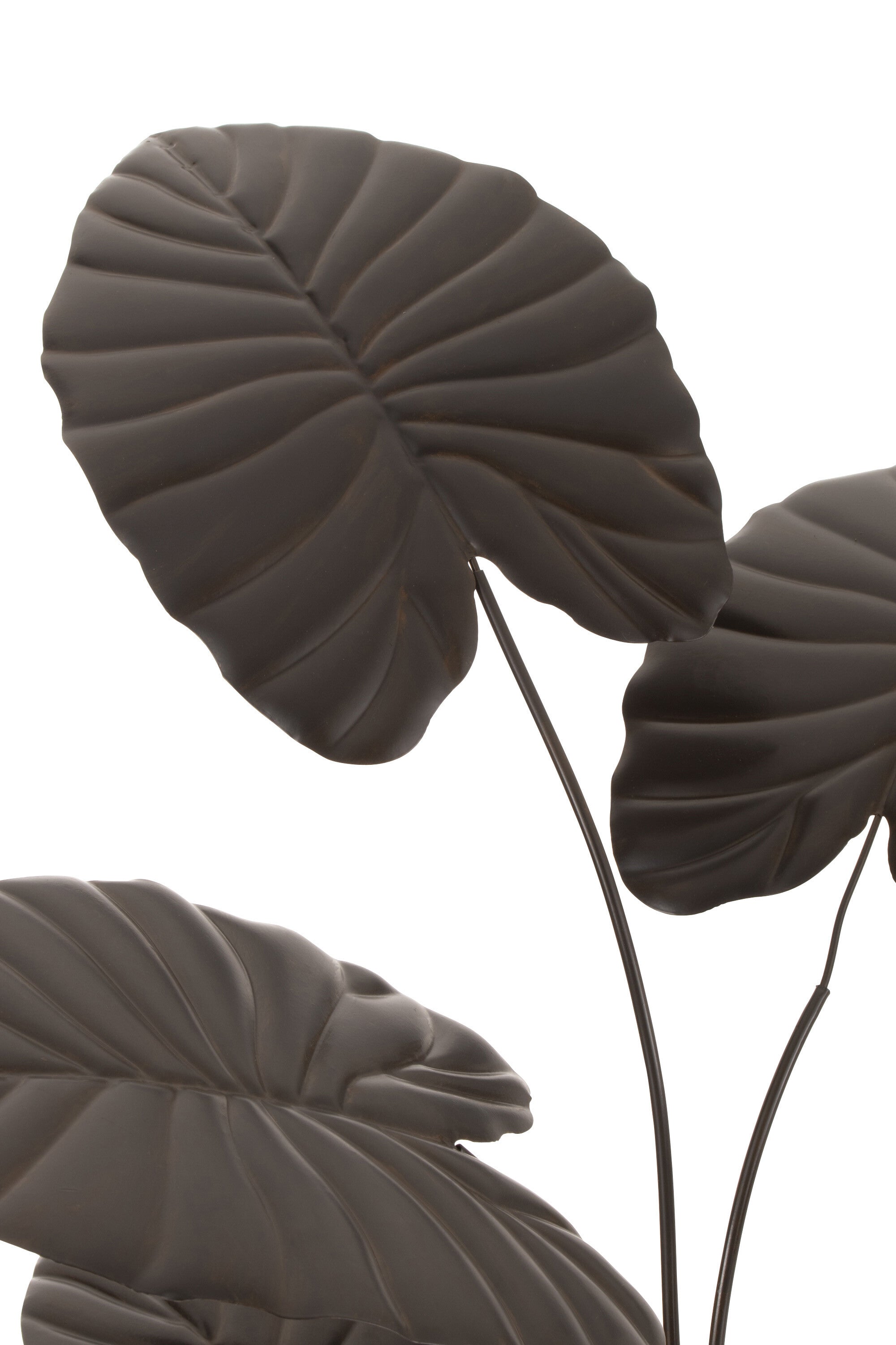 Plantendecoratie Metaal Donkerbruin Klein