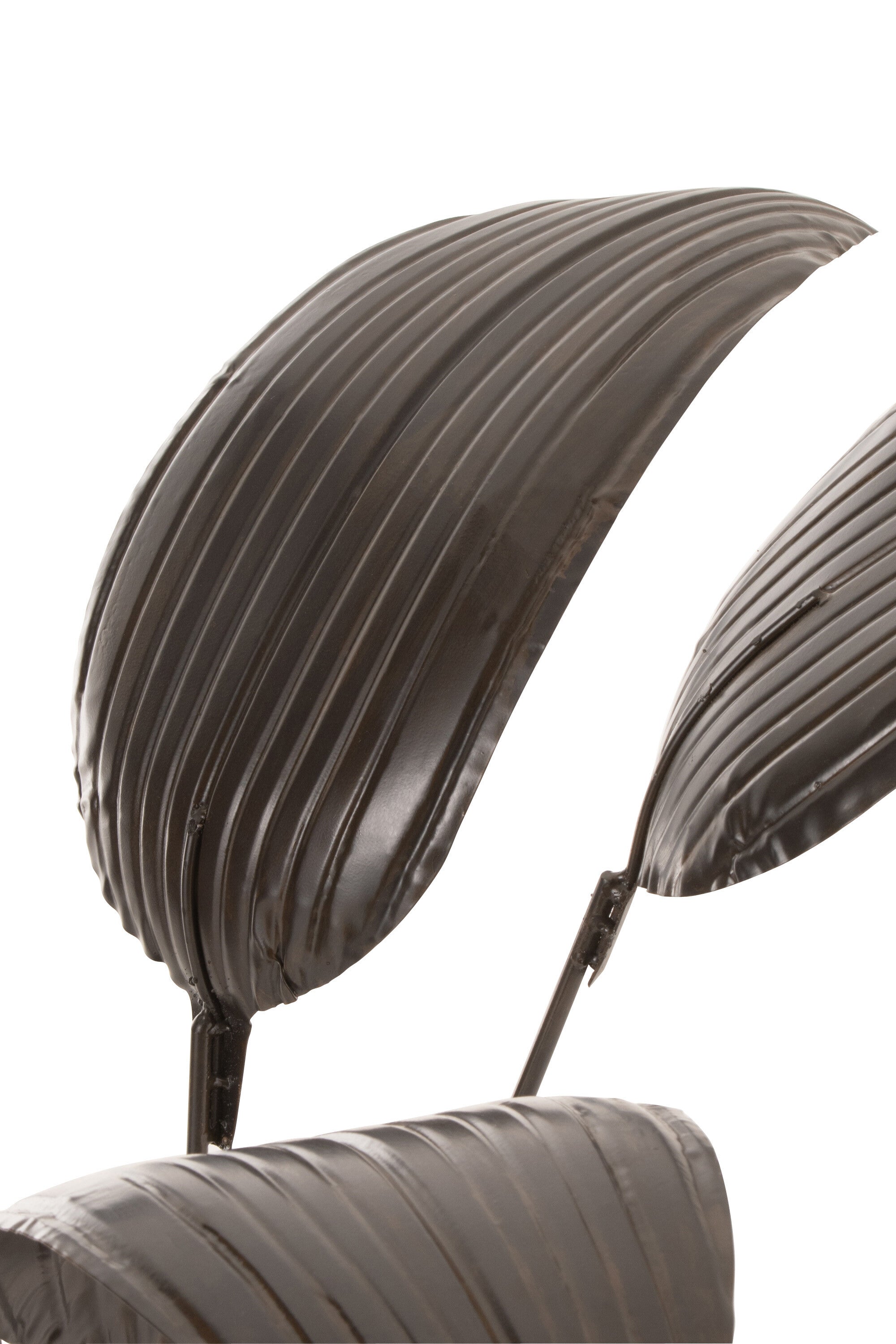 Plantendecoratie Metaal Donkerbruin Groot