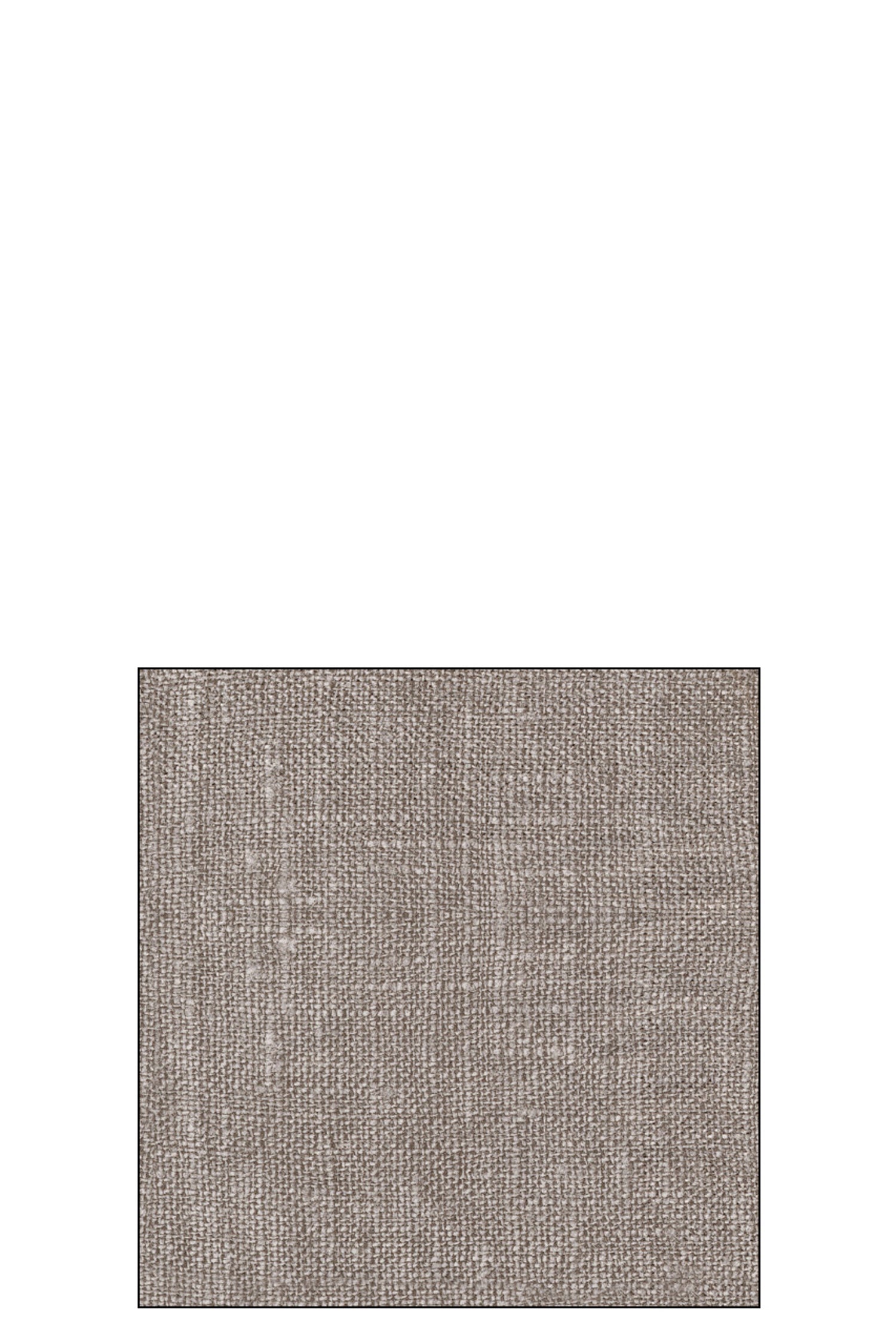 Pakket van 20 servetten &quot;Linnen&quot; papier bruin klein