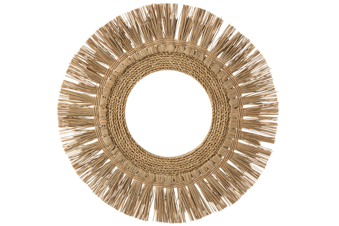 Spiegel Rond Gras Natuurlijk