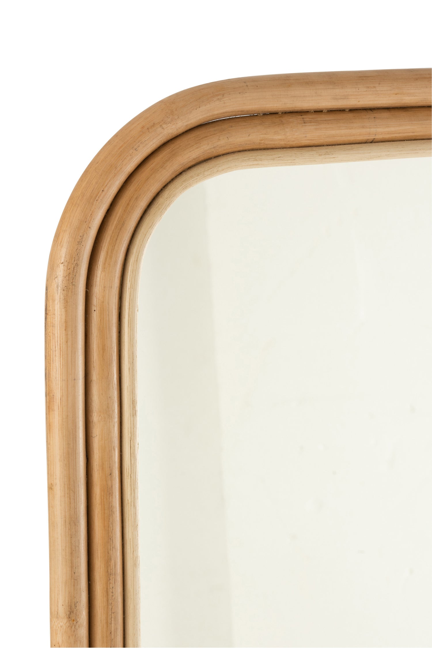 Spiegel-Ladder Rotan Natuurlijk