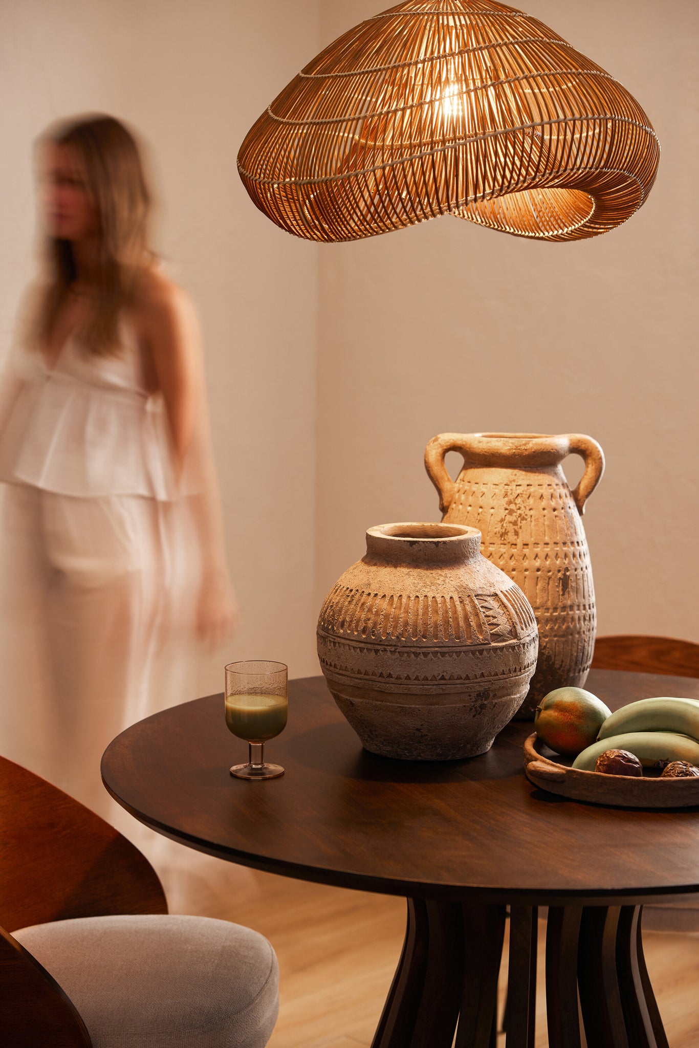 Tafel Connie Mango Hout Donkerbruin