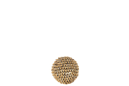 Bal Schelpen Bruin Klein