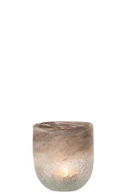 Orkaan Scavo Glas Grijs Groot