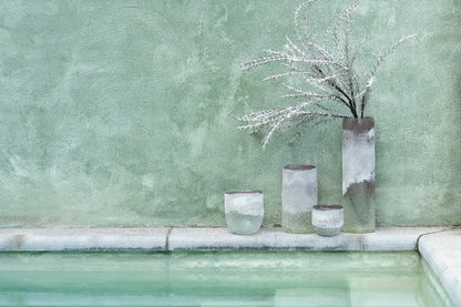 Orkaan Scavo Glas Grijs Groot