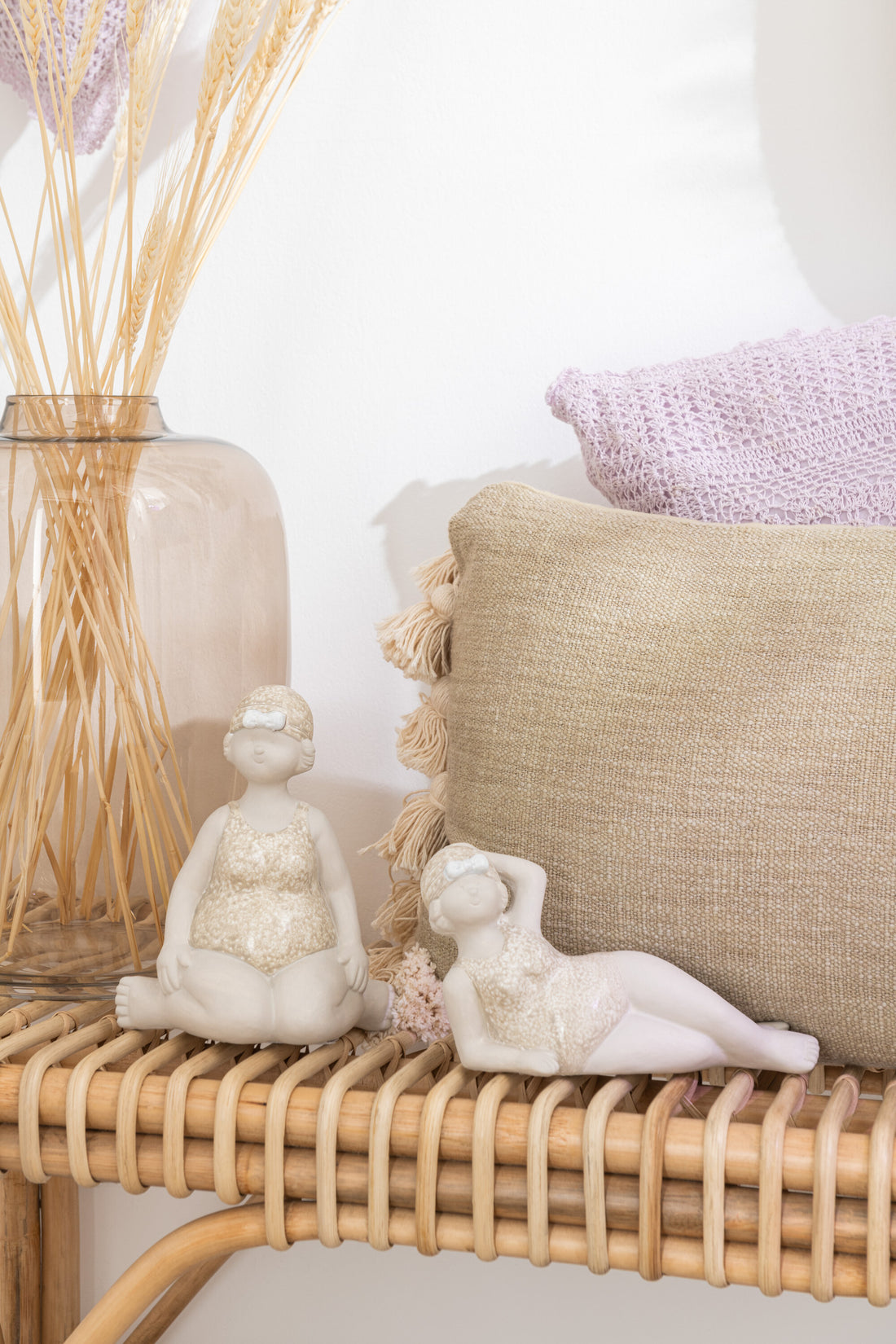 Damesbadpak Liggen Keramiek Beige Assortiment Van 2