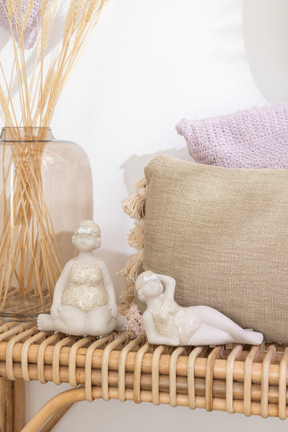 Damesbadpak Liggen Keramiek Beige Assortiment Van 2