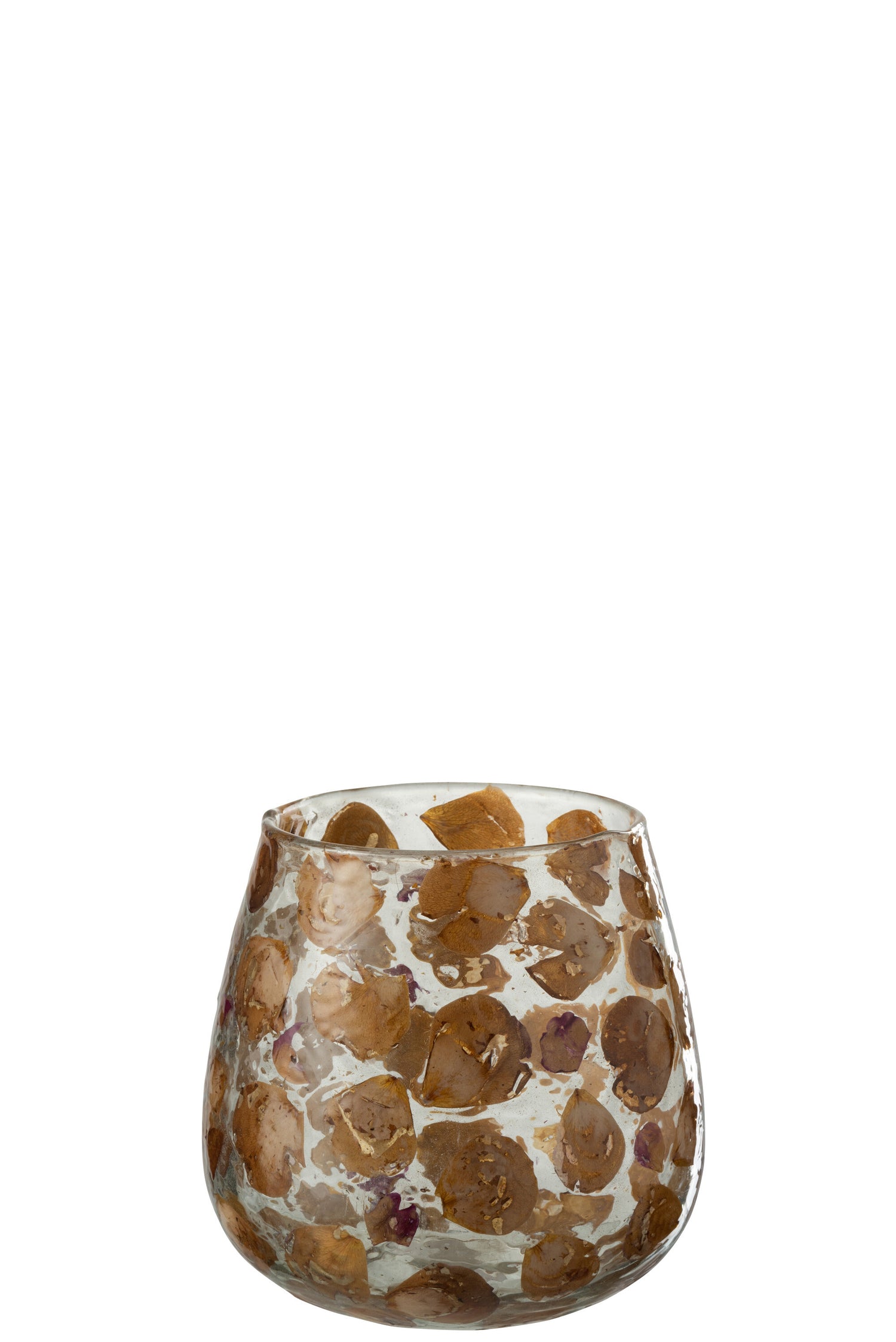 J-Line lantaarn Gerard Glas Amber Large