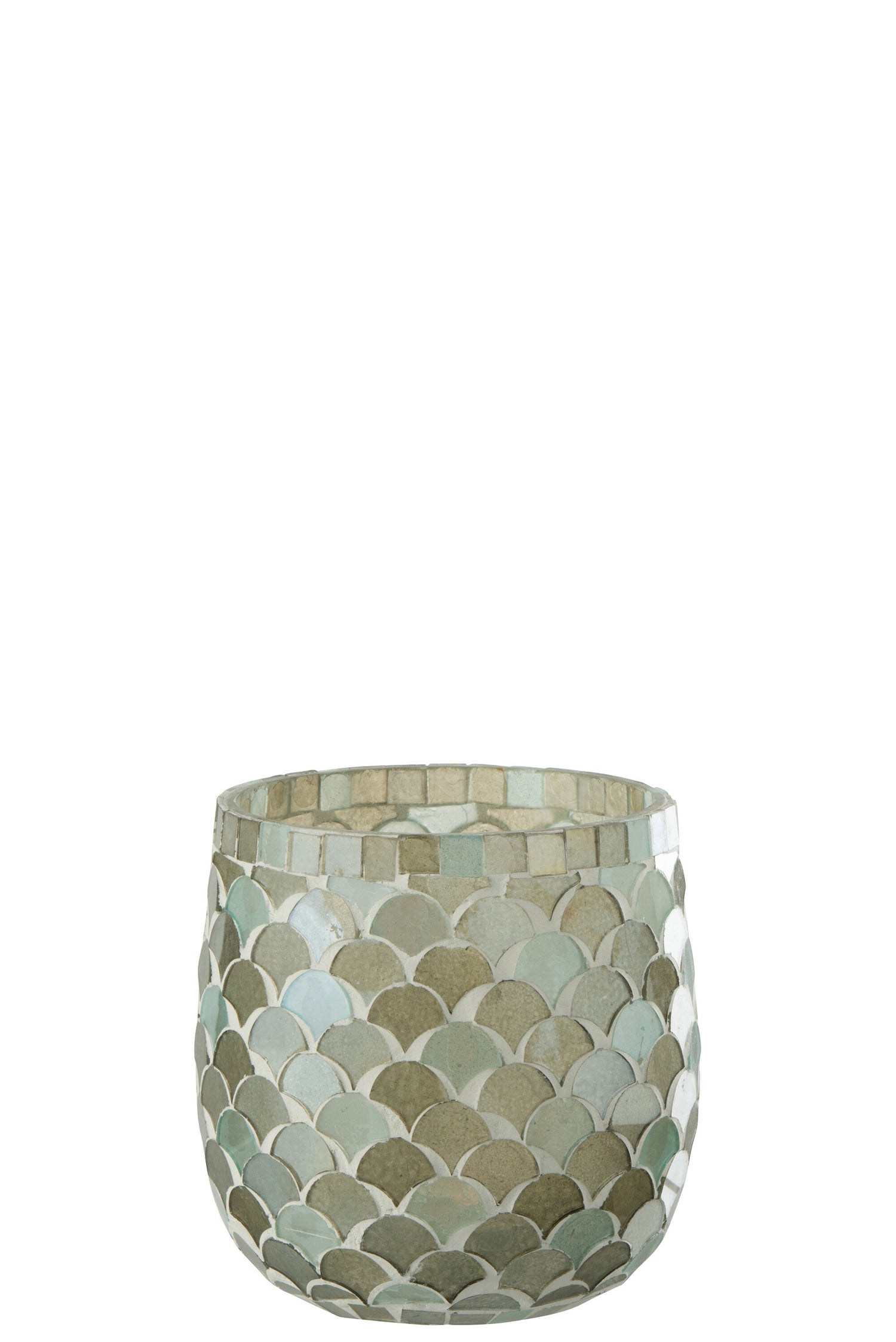 Orkaan Mozaïekglas Aqua Medium