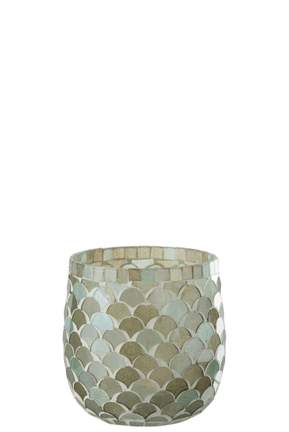 Orkaan Mozaïekglas Aqua Medium