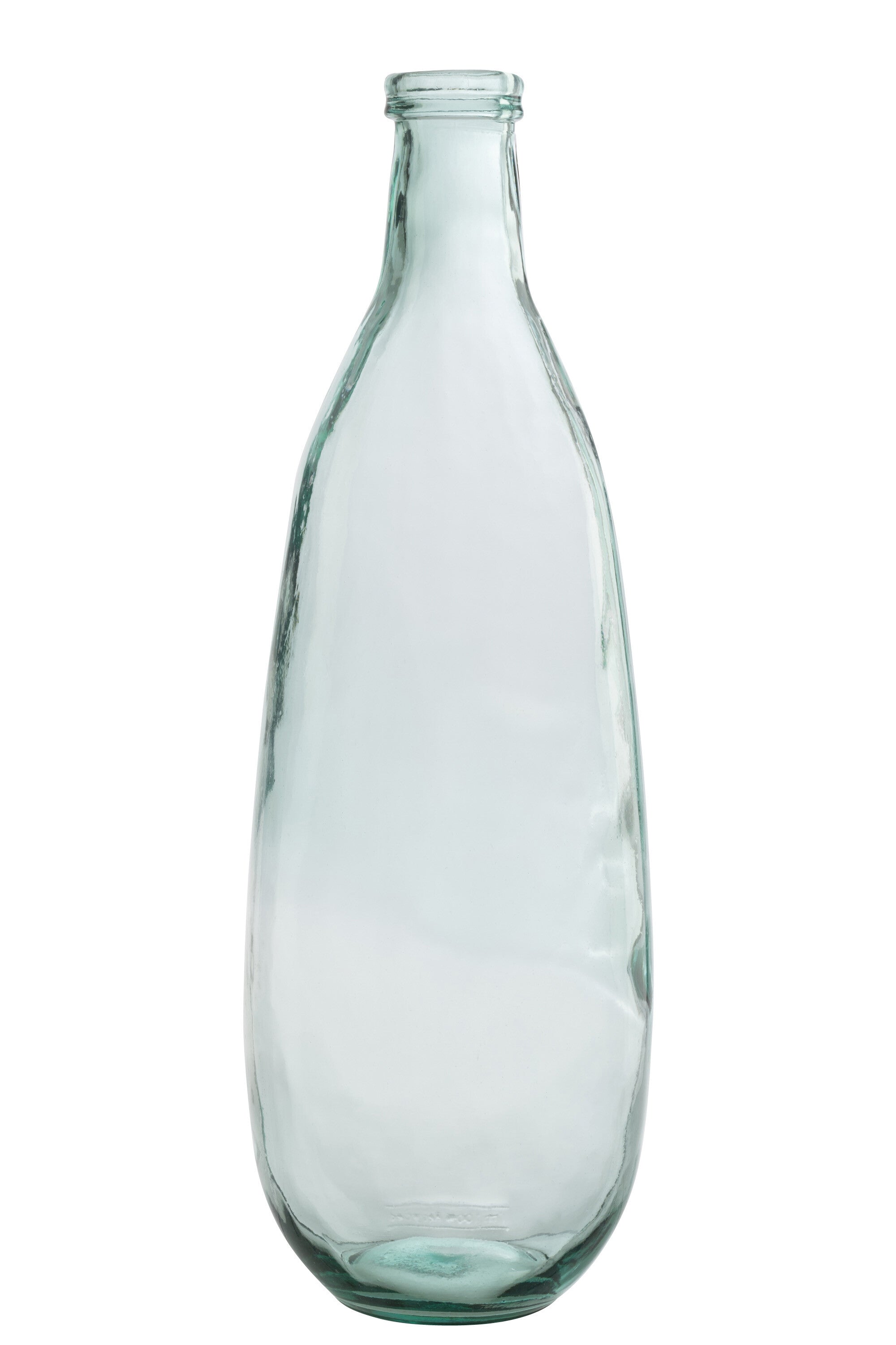 J-Line Vaas Fles Glas Transparant - 75.00 cm hoog