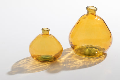 Vaas Laura Glas Oker Groot