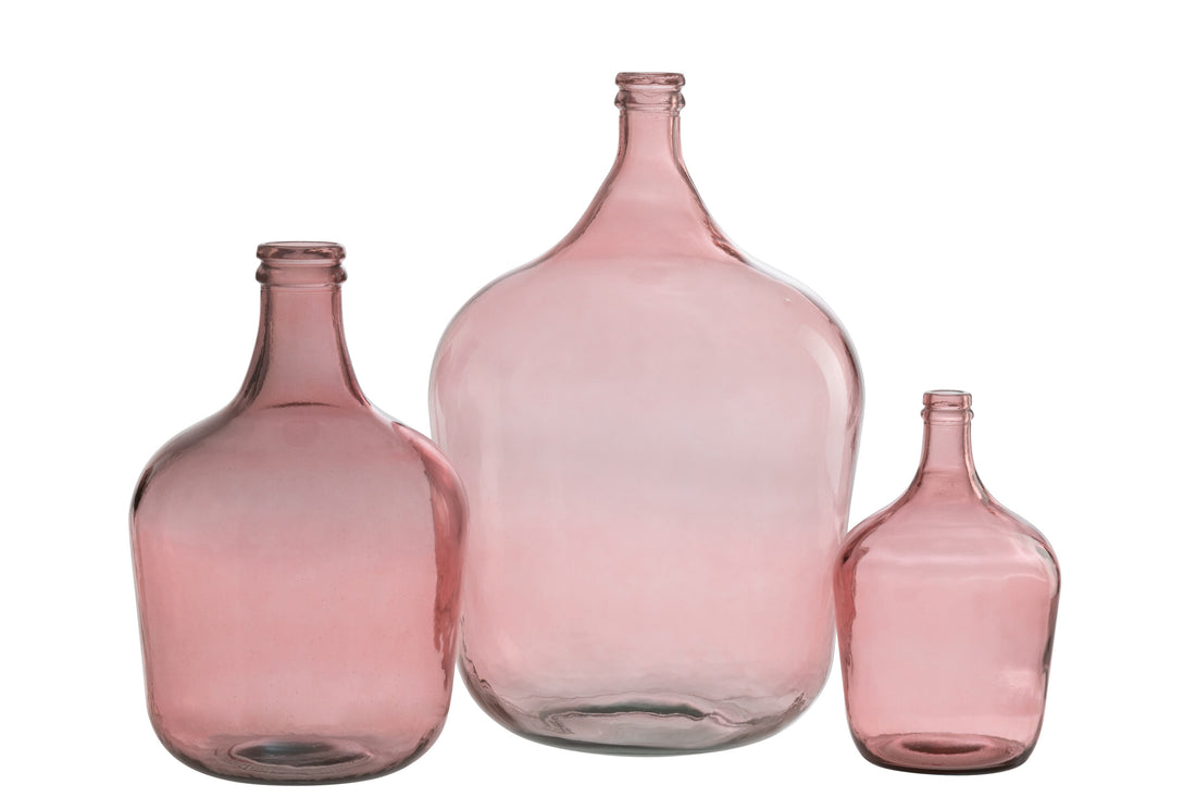 Vaas Fles Glas Terra Groot