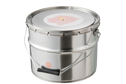 Buitenshuis Kaarsverf Ikoko Pot Metaal/Was Lichtroze Groot 135H