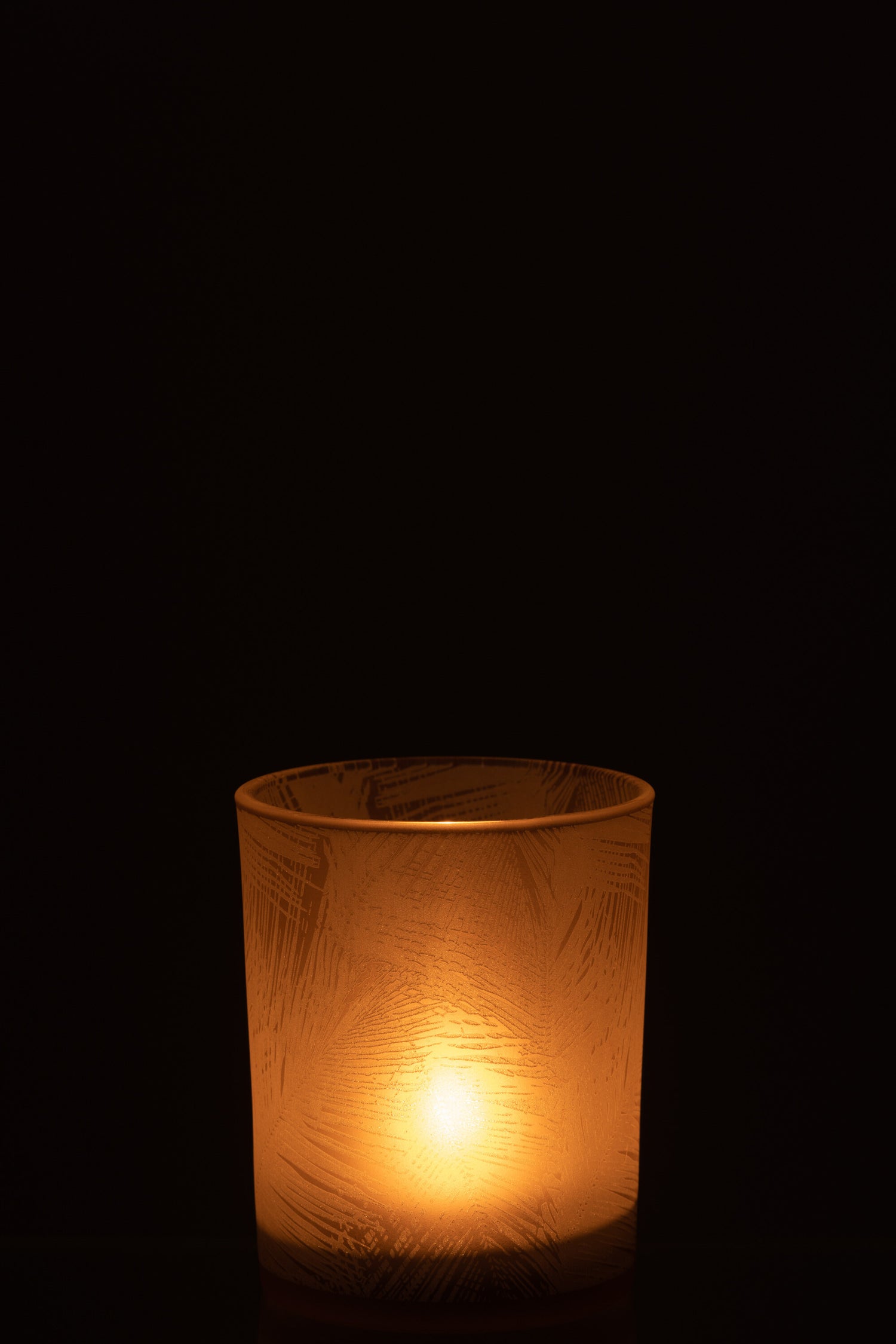 Orkaan Laat Glas Beige Medium