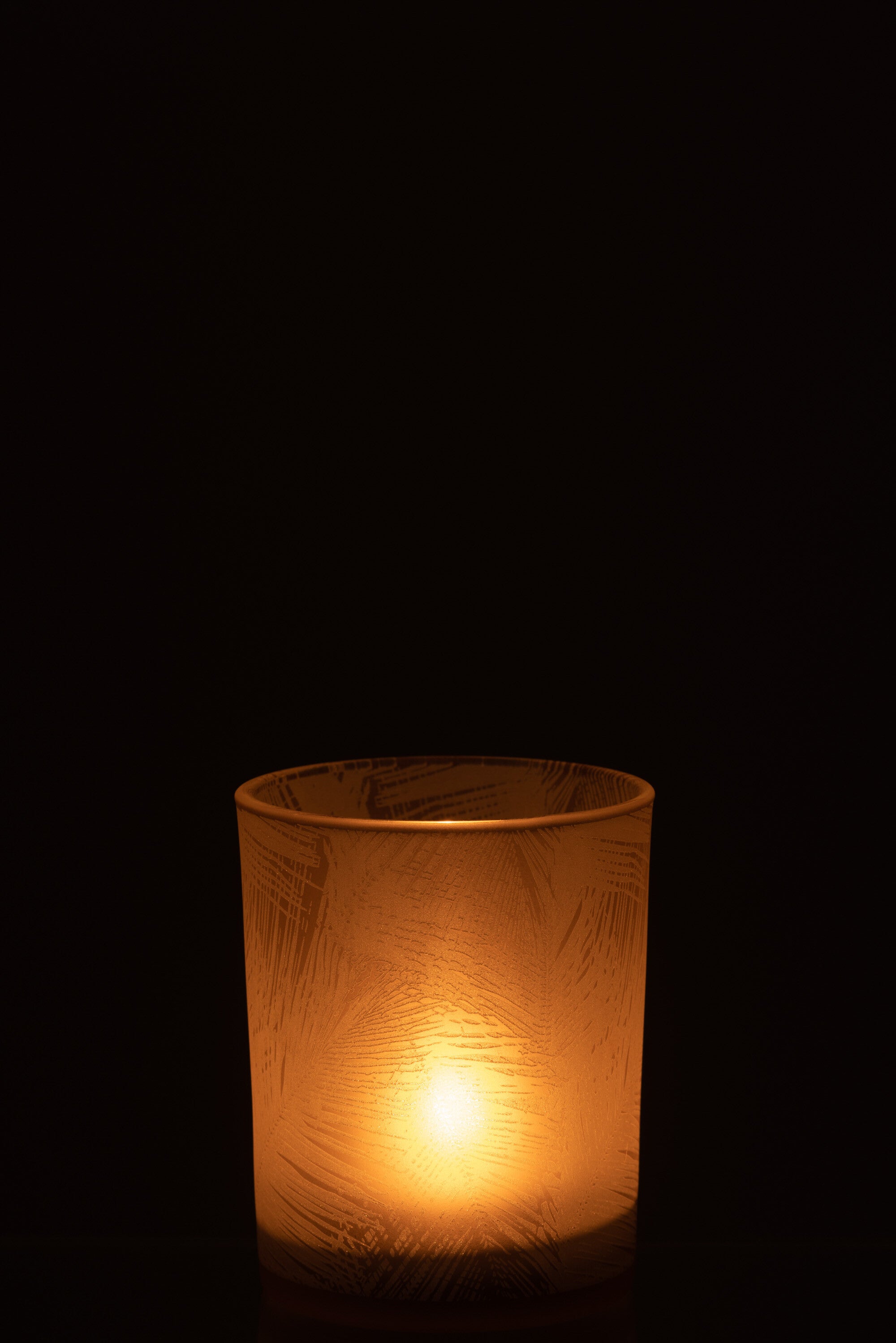 Orkaan Laat Glas Beige Medium