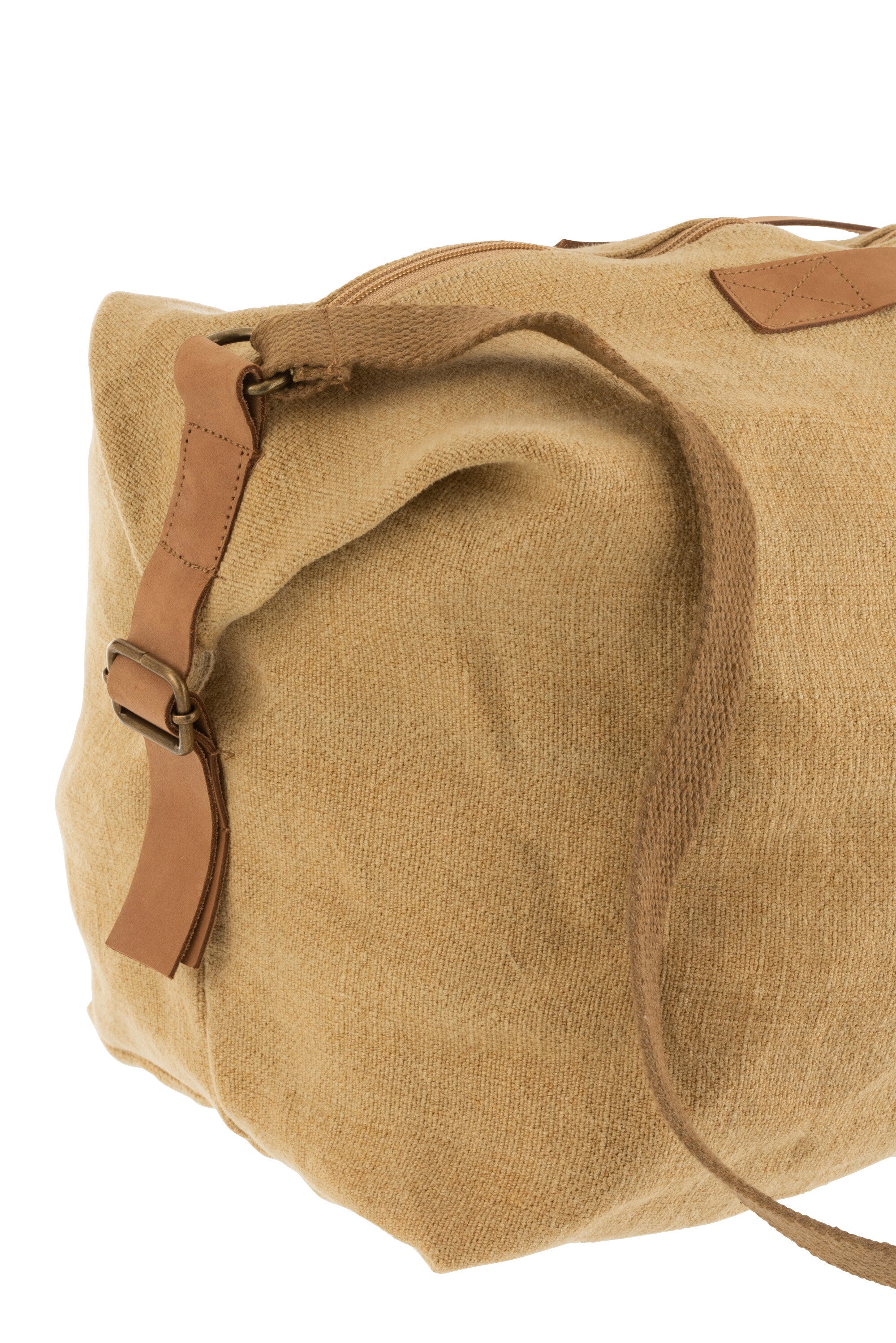 J-Line Strandtas Gewassen Jute Beige