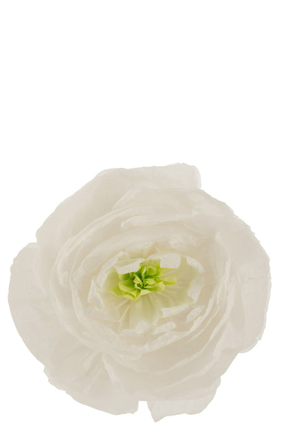 Bloemenpapier Wit Groot